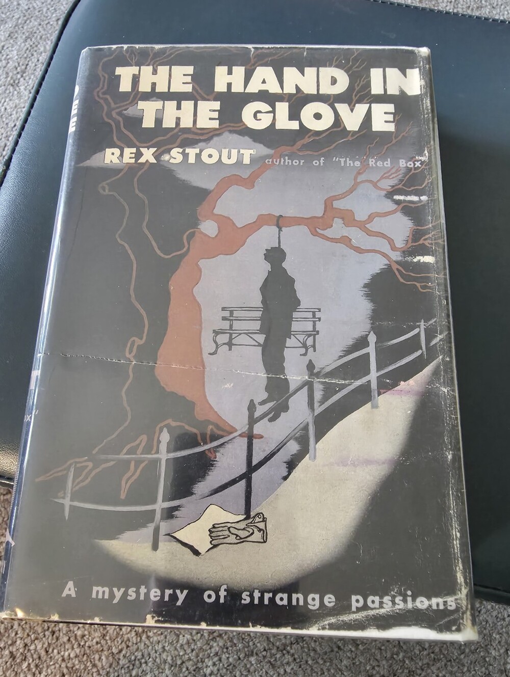 The Hand In The Glove REX STOUT hardcover